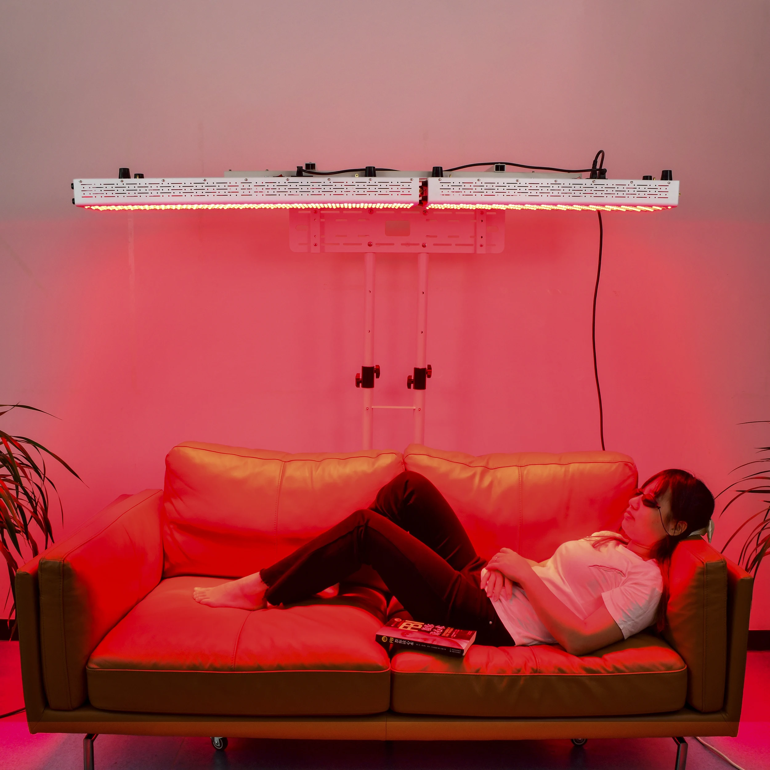 red light led device red light therapy face 660nm 850nm near infrared red therapy light for home use