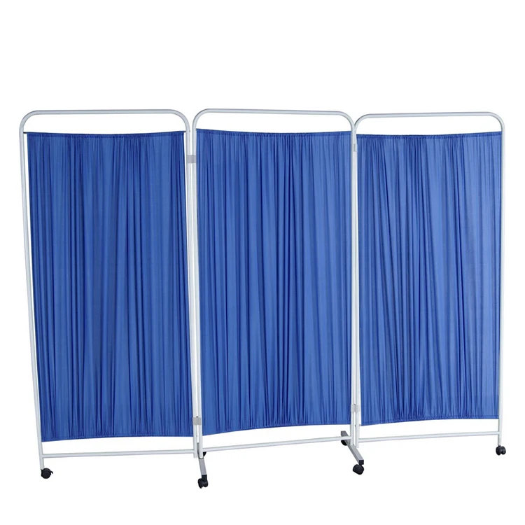 Ward Screen Hospital Divider Screen Spray Plastic Three-Fold Stainless Steel Three-Fold Four-Fold Screen