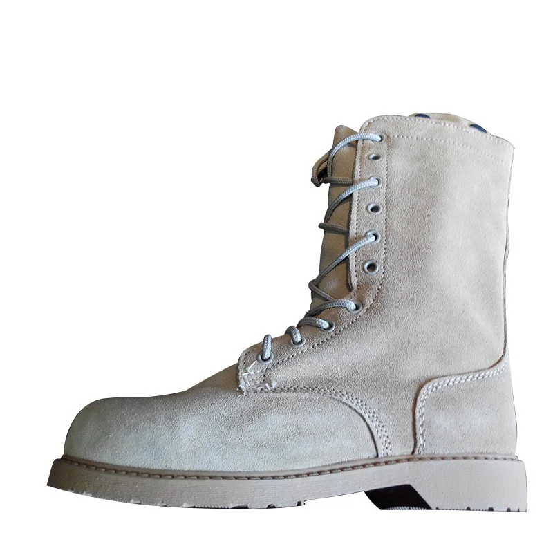   2023 High Quality Hiking Jungle Desert Leather WaterProof Hunting Boots