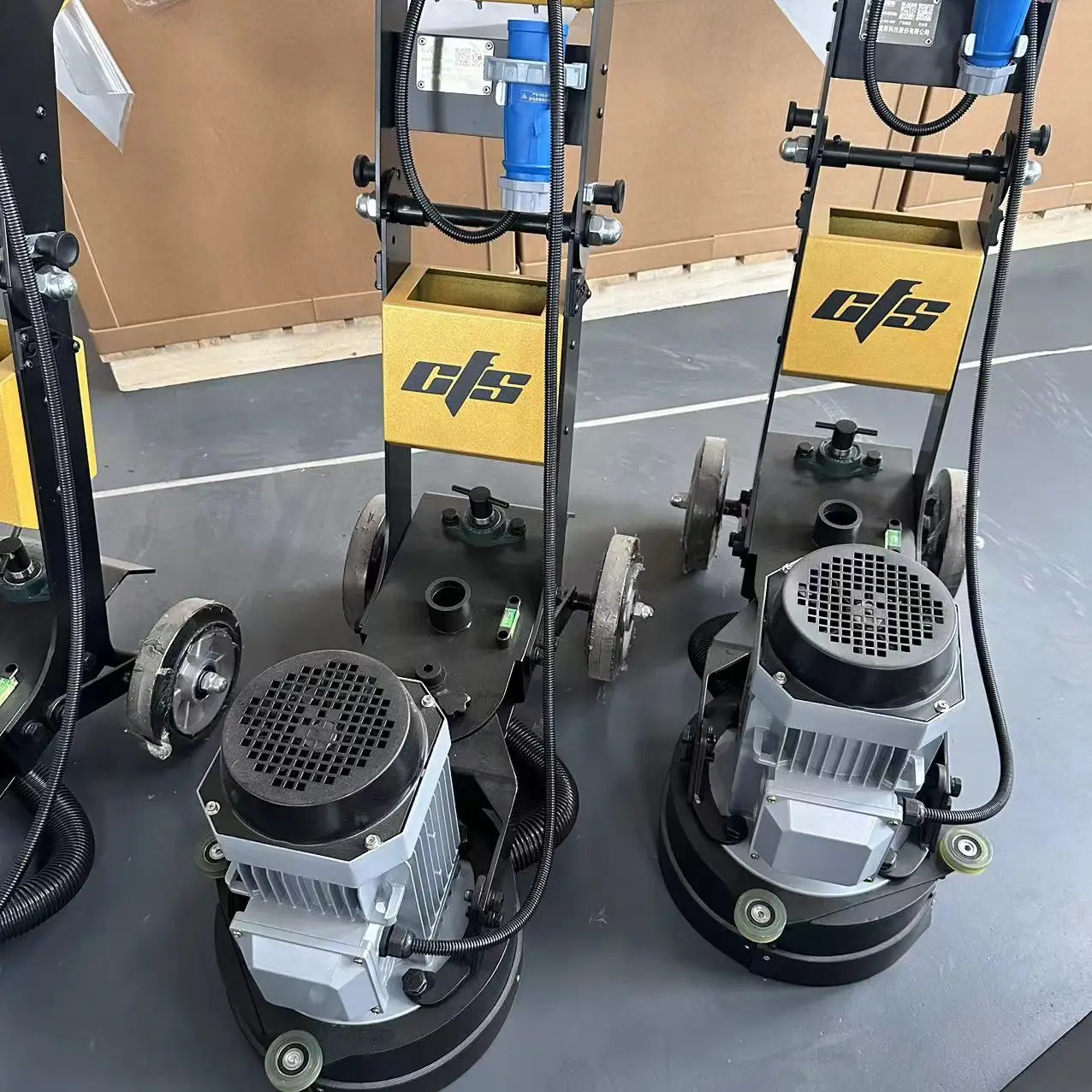 Cheap price 280mm Aluminum alloy gearbox  floor grinding machine for concrete Concrete Polishing Floor