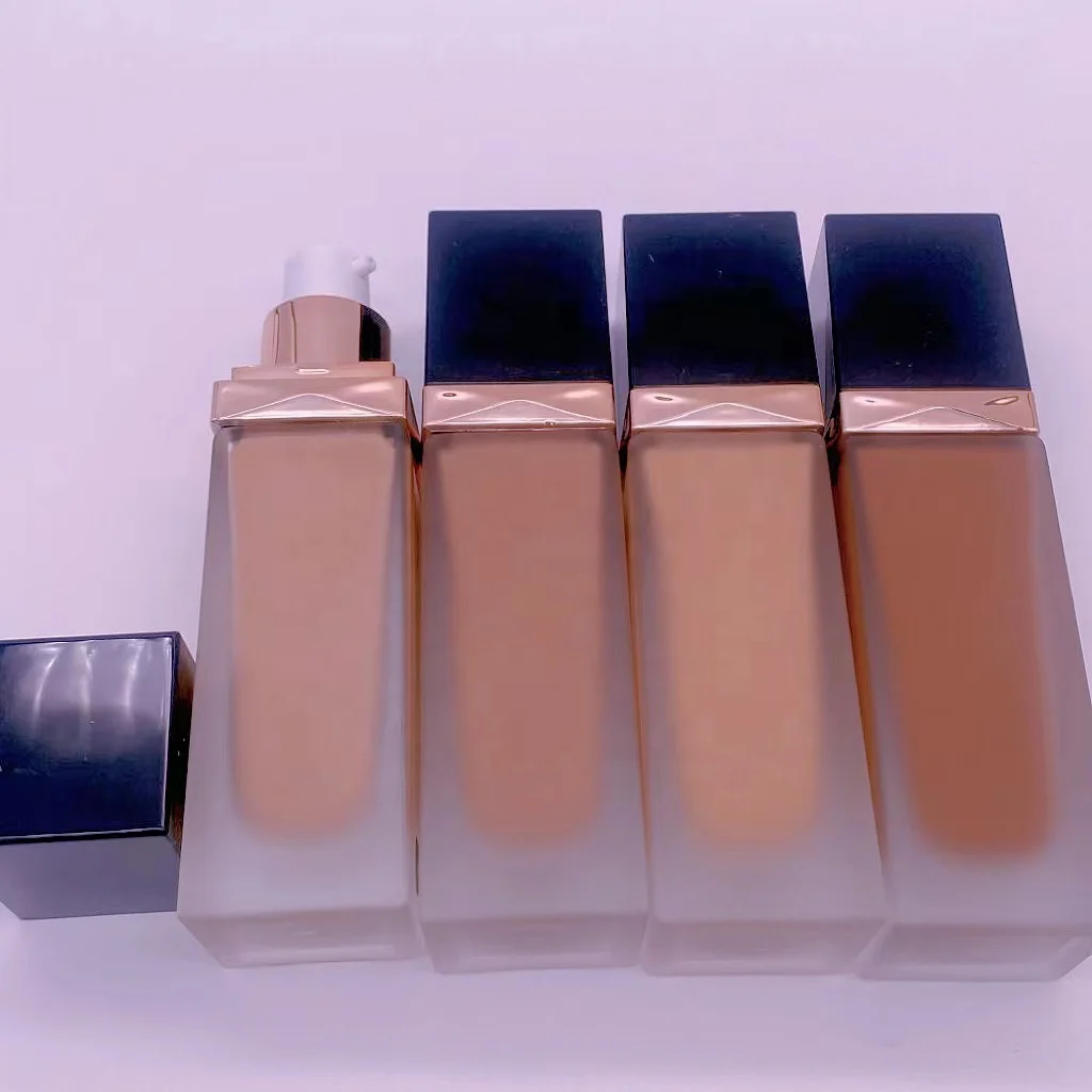 Full Coverage Liquid Foundation Private Label Face Makeup Matte Foundation Waterproof Long Lasting with SPF15 Foudnation