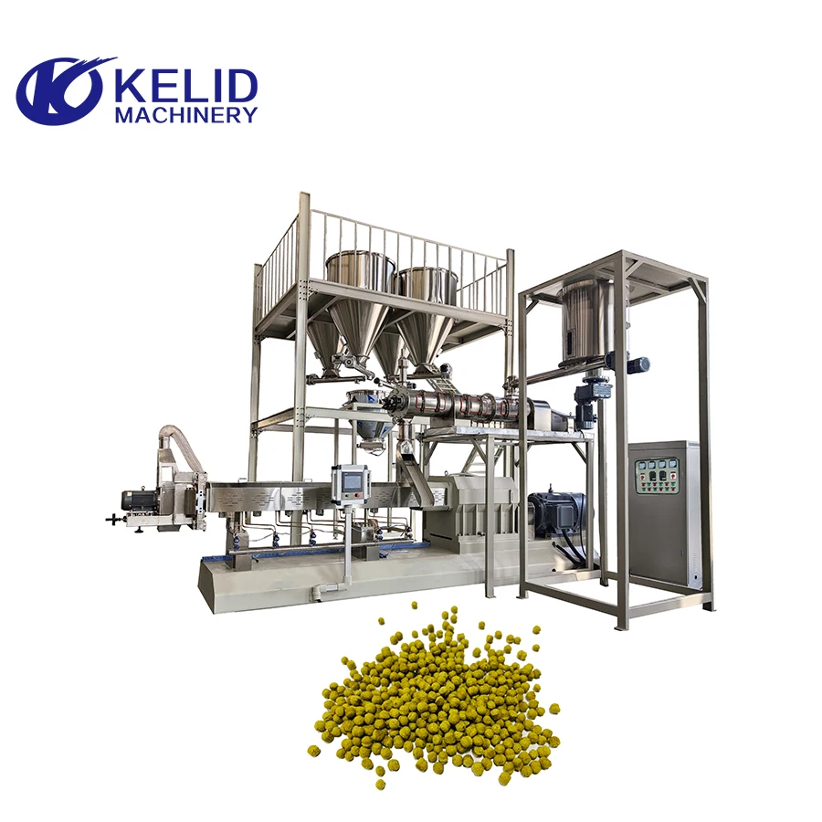 Industrial Capacity Floating Fish Feed Making Machine