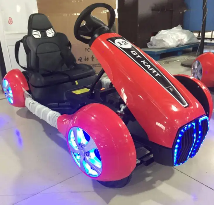 Многофункциональная с батарейным питанием картинга Электрический go Kart педали свет гоночный электрическая ось электрический картинг автомобиля