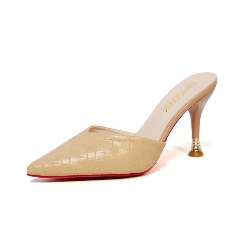 
Women sexy stiletto candy color fashionable lady pointed toe high heel sandals base pump wedding party shoes 