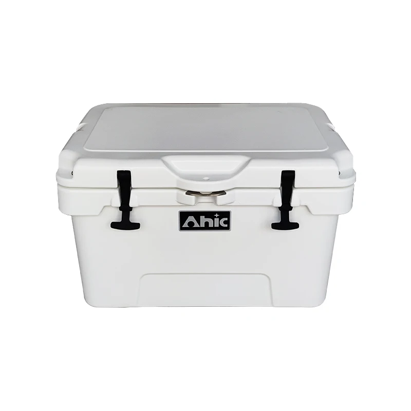 35QT Customizable Portable Durable Wine & Food Insulated PE Cooler Hard Ice Chest Beach Party Use  Custom Letter Logo Print