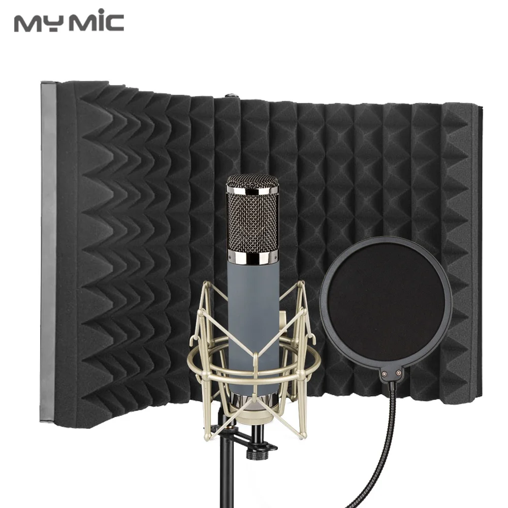 ME2X Professional studio equipment set USB sound card interface condenser microphone for vocal recording with Isolation Shield
