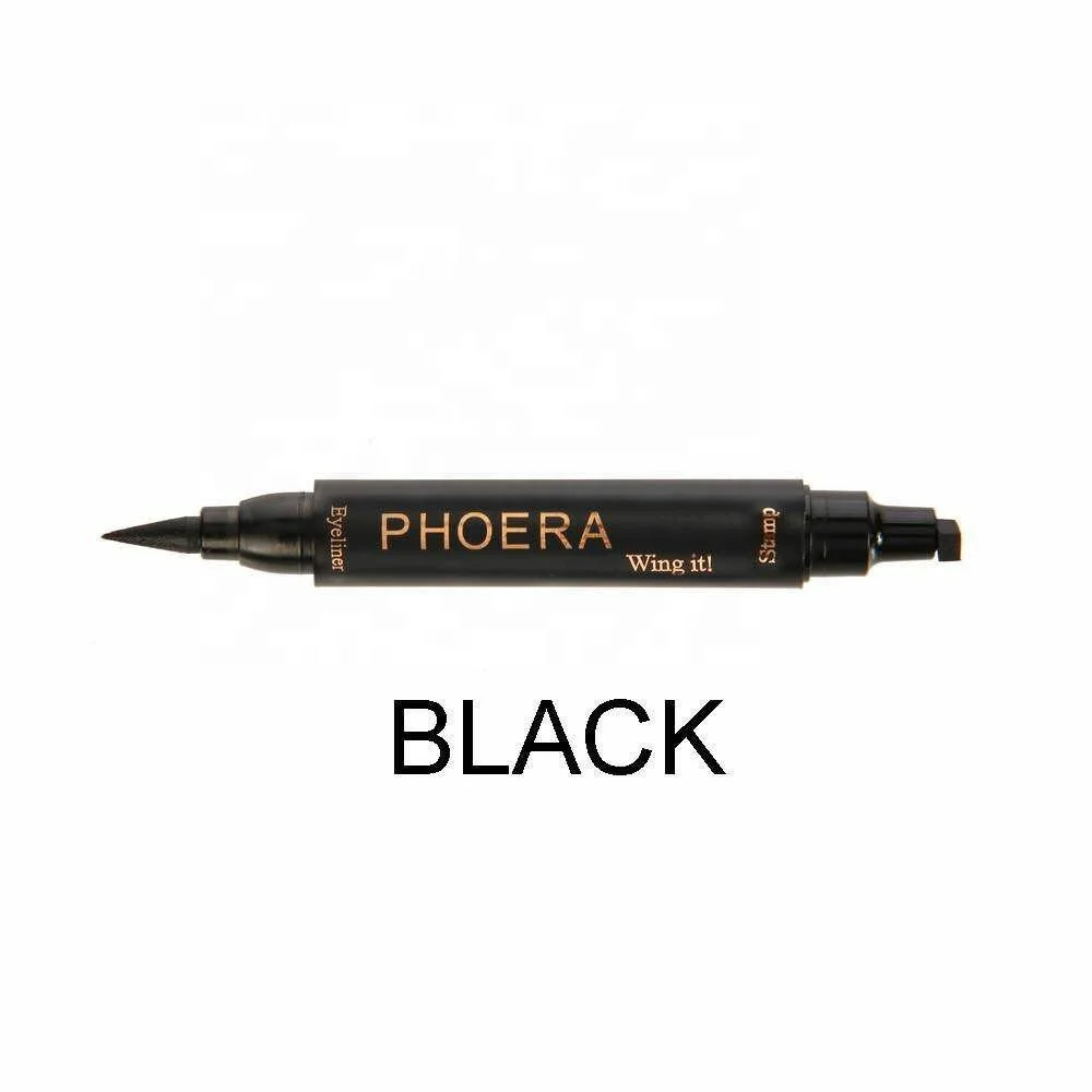  Double head two ways liquid eyeliner pencil with seal long-lasting