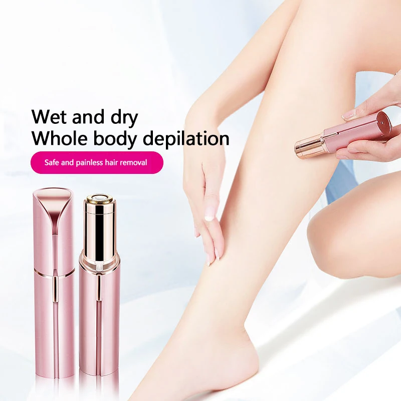 TV product electric lipstick eyebrow Trimmer Hair Remover facial hair remover hair remover lipstick shaver manufacturer