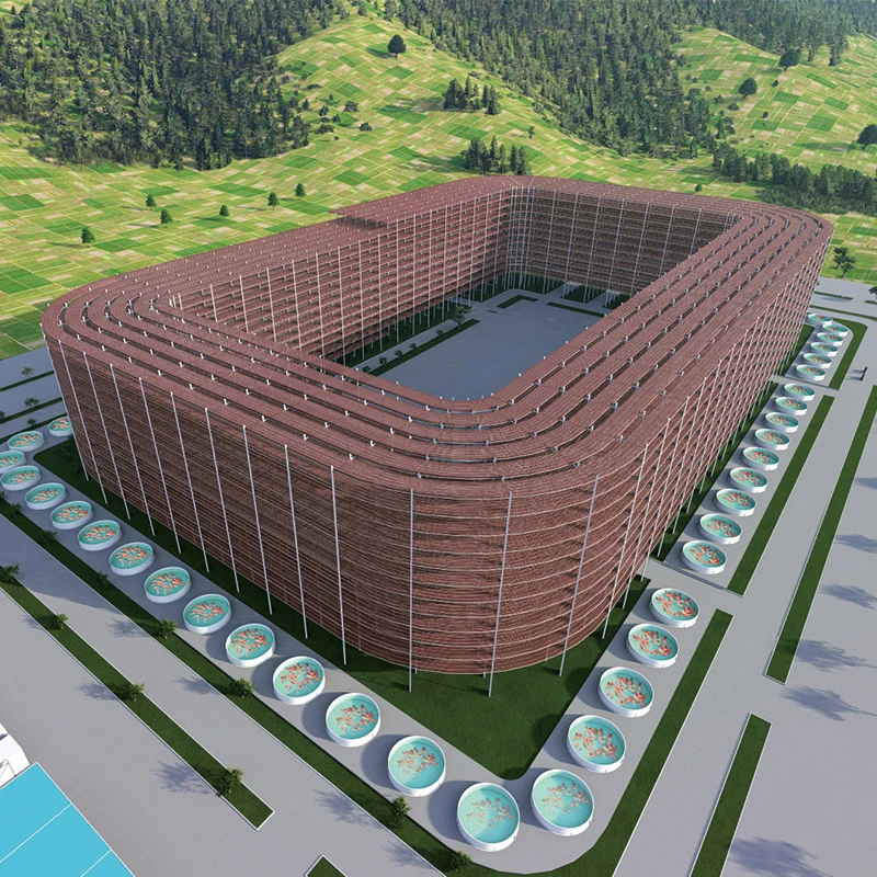 Strawberry Aeroponic Container Home Vertical Greenhouse Indoor Plant nft channel aquaponics Hydroponic Growing Systems