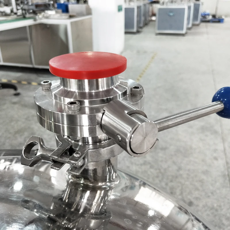 Movable Sealed Storage Mixing Tank Stainless Steel High Quality 200L 300L 500L with Agitator Stirrer