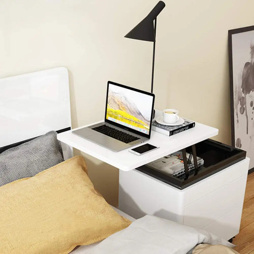 Bedside Lifting Laptop Table Modern Minimalist Bedside Table Coffee Table
