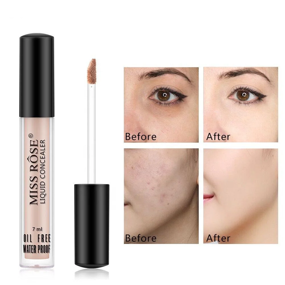 MISS ROSE Top Selling Products Cosmetic Stick Makeup liquid Natural Primer Cover Makeup Liquid Foundation