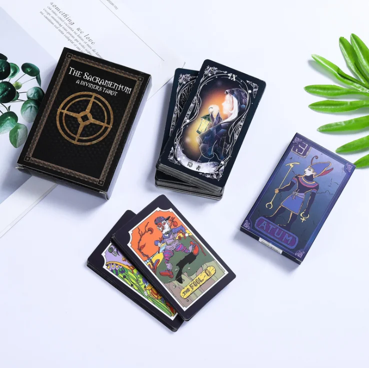 Tarot Oracle Cards Custom Printing Paper Material Lamination Tarot Cards