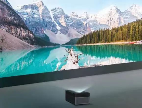 Проектор для обучения, короткий проектор UST Focus DLP .23 дюйма DMD Full HD 1920*1080P 350ANSI, поддержка яркости, зеркальное отображение Miracast