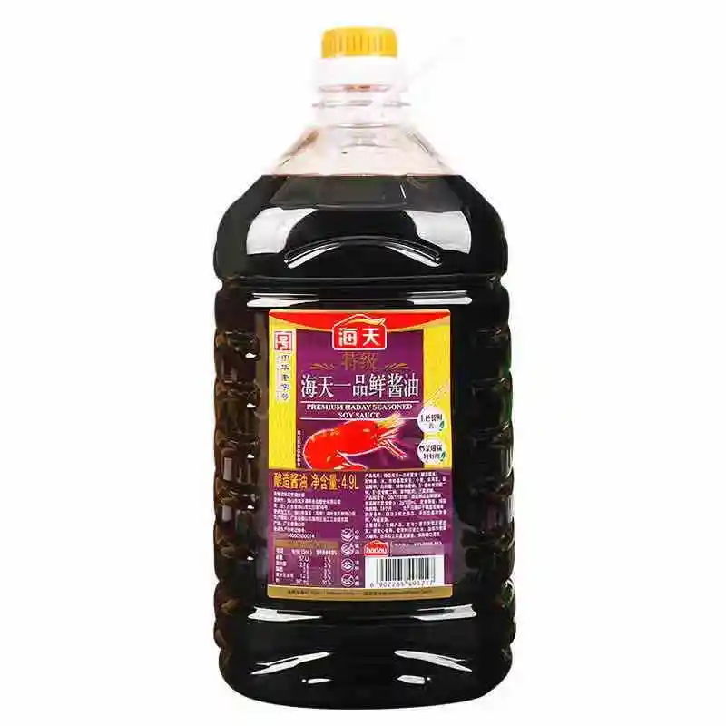 Китай (материк) специальный продукт свежий 4,9 мл Органические высокого качества хорошая соевый соус баррель темно оптом приправ