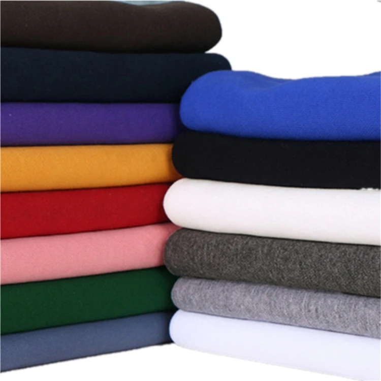 Heavyweight French Terry Fabric 100%Cotton 360GSM Brushed Readystock for Hoodie Sweatshirt
