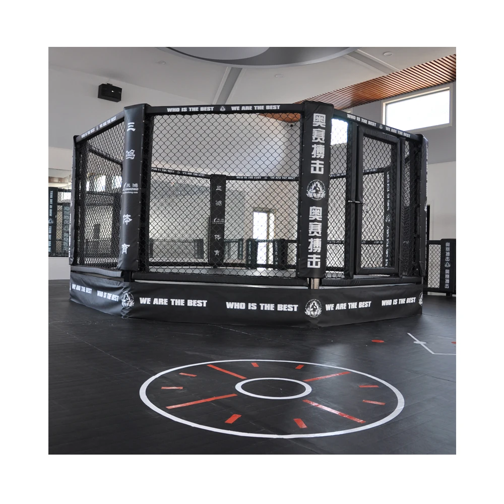  Экономичная Высококачественная восьмиугольная боксерская клетка MMA используемая для