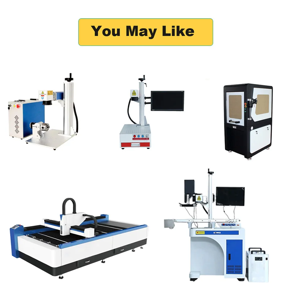 20W-100W 3d fiber laser marking machine 50W engraving lazer equipment