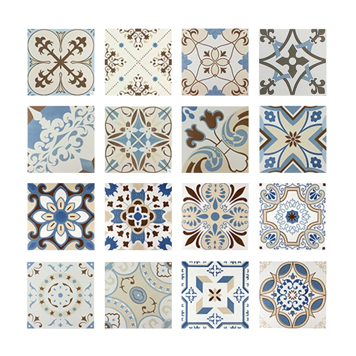 200x200mm painting hand made wall floor decorative porcelain bathroom kitchen tile
