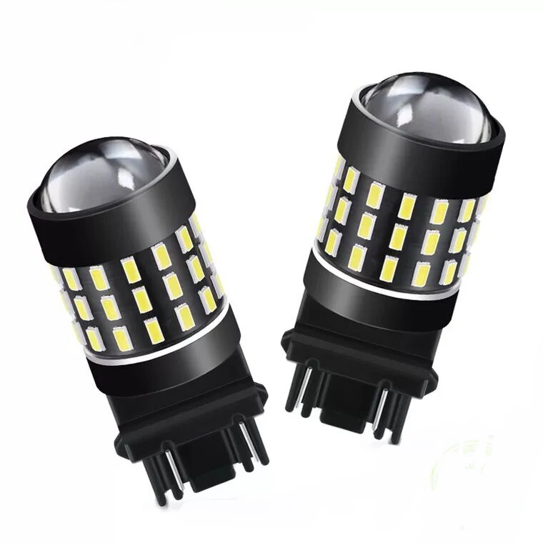 Оптовая продажа хорошее качество 12 В 3157 3014 54smd светодиодный стоп-сигнал поворотный свет угловая лампа для