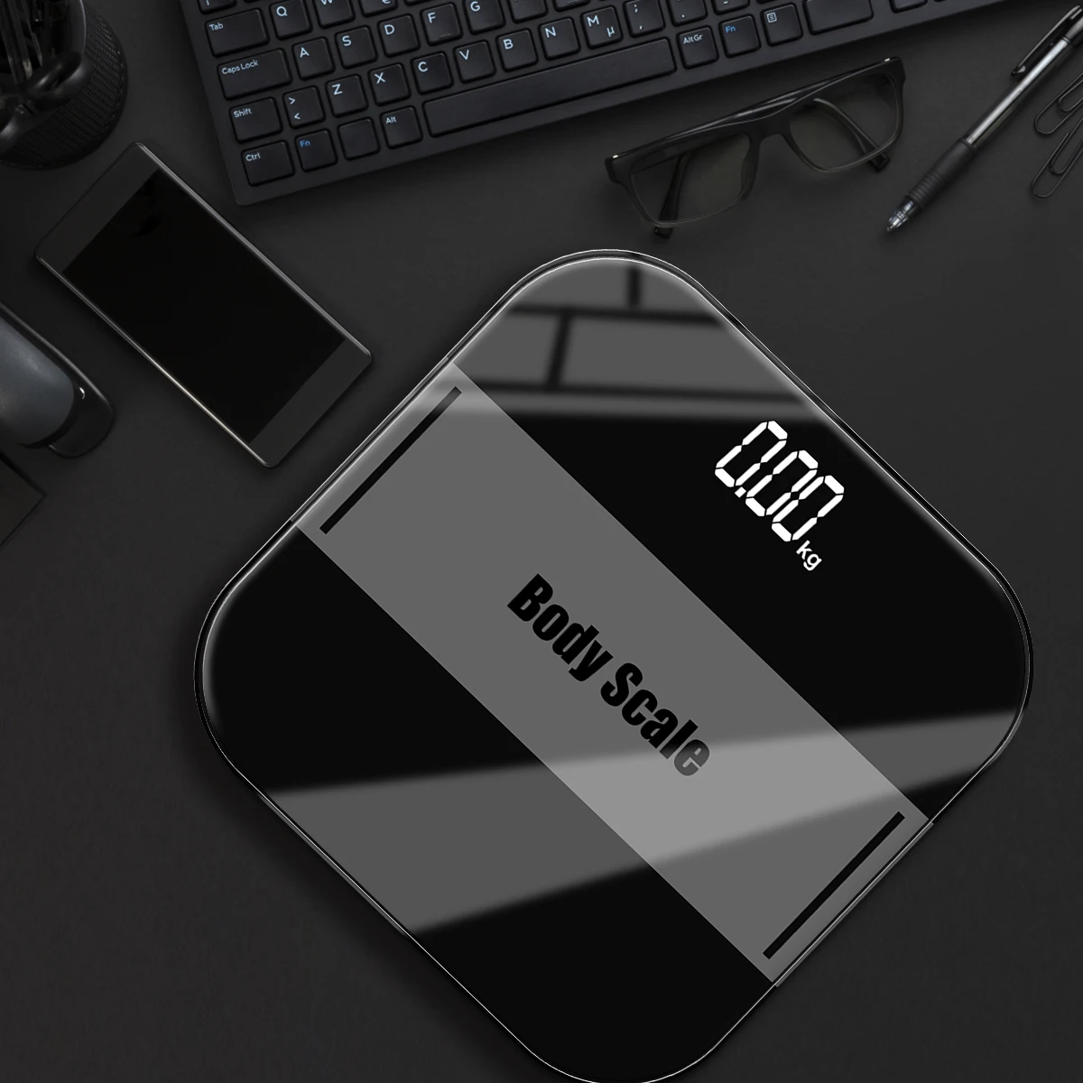 BL-6601 Tempered Glass CE 180Kg 396Lb Personal Adult Weight Electronic Digital Body Weighing Bathroom Scale