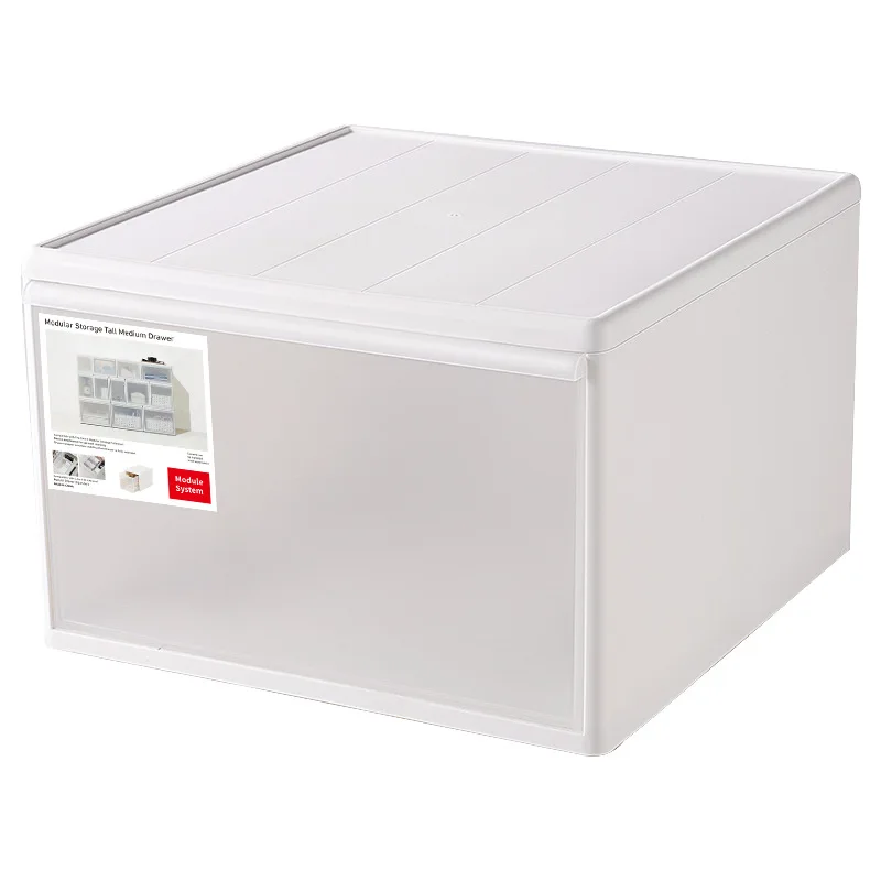 Classical Plastic Layers Drawers Type Storage Furniture Wardrobe Cabinet Storage Box for Clothes Sundries