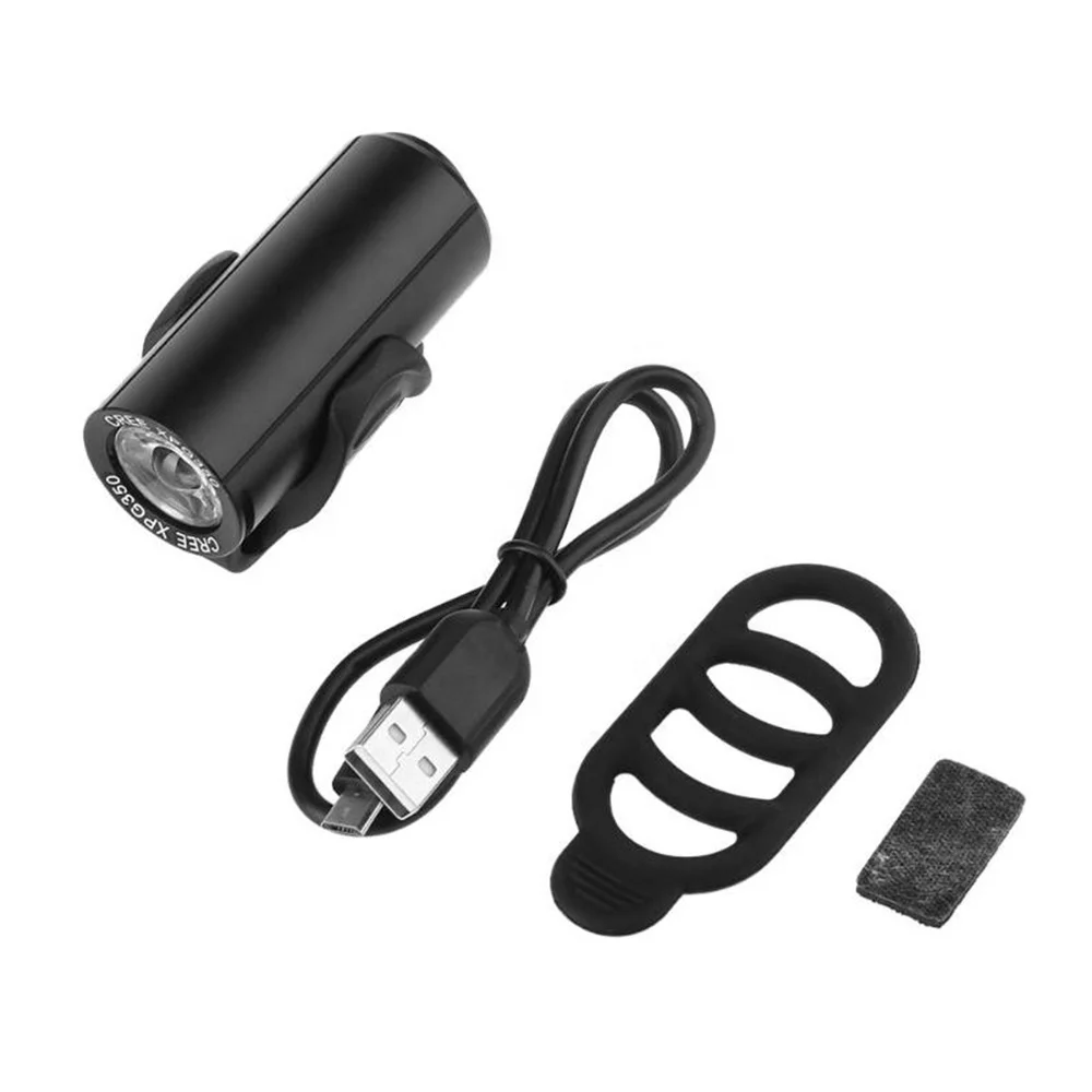 350 люмен светодиодный фонарь для велосипеда с usb-зарядкой