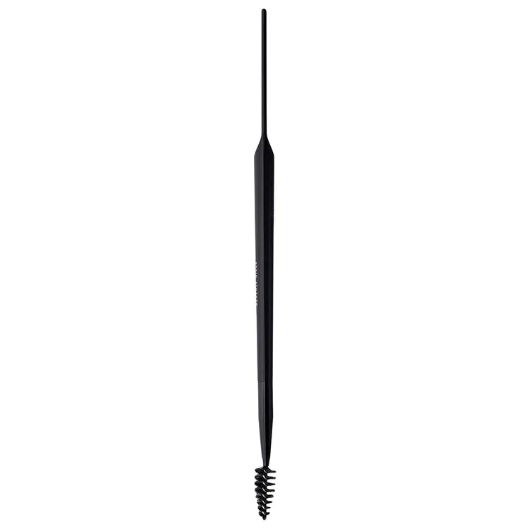 Private label dual-ended brow soap gel applicator eyebrow brow lift applicator brush with spatula