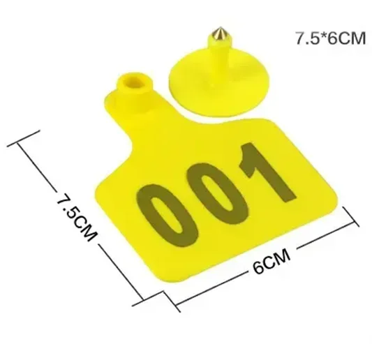 Профессиональные ветеринарные бирки на шею коровы крупного рогатого скота с веревкой регулируемые козьи ошейники ушной биркой для овцеводческих питомцев