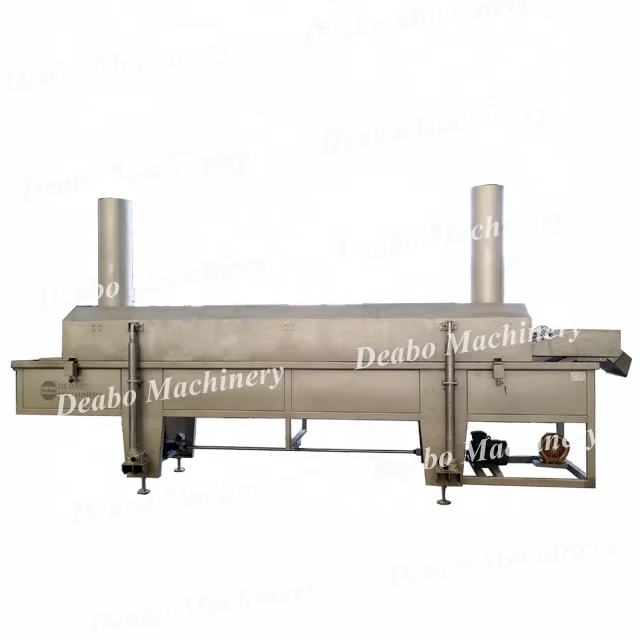 fish chips frying machine continuous deep frying equipment