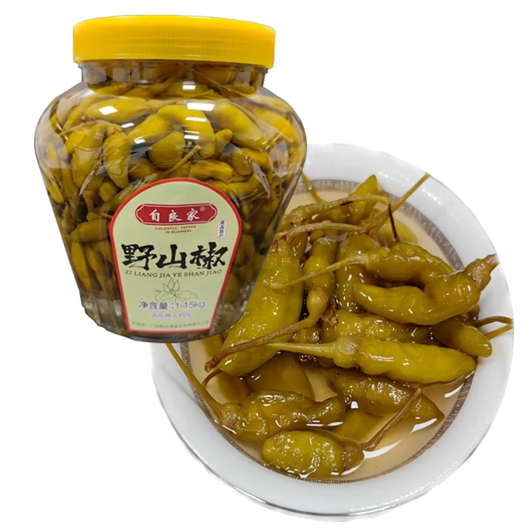Best Selling Products pickled pepper rod chilli spicy pickles food for Vegetarian choice
