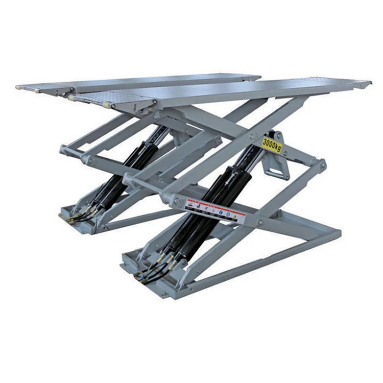 Best price ultra-thin portable scissor lift car hoist for home garage