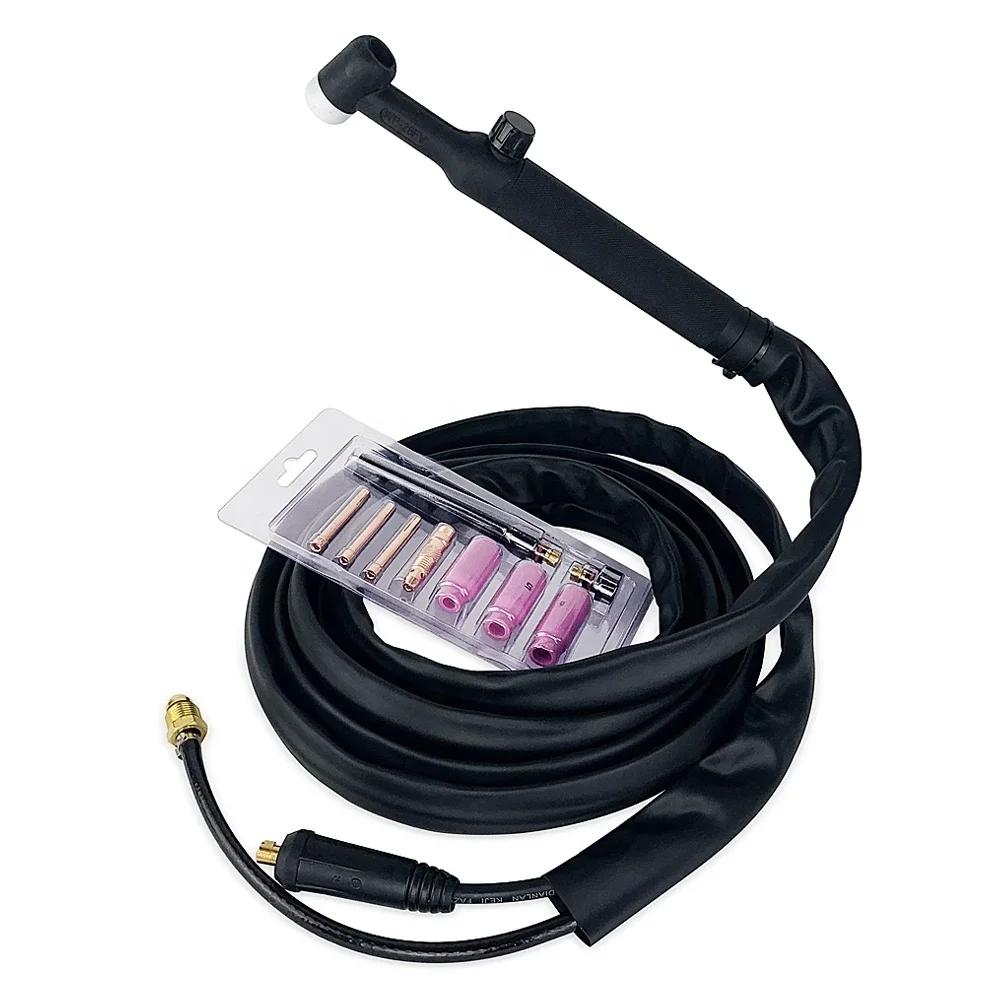 WP26FV Tig Welding Torches 3.7M 10-25 Connector TIG Welding Torch for tig machines