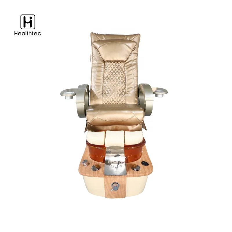 Adjustable Durable Anti-acetone UV Finish 3-pieces Pedicure Chair Footrest