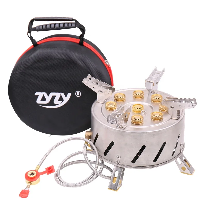 
ZYZY factory direct sales/high-power nine-eye outdoor 9-head nine-core Outdoor stove 