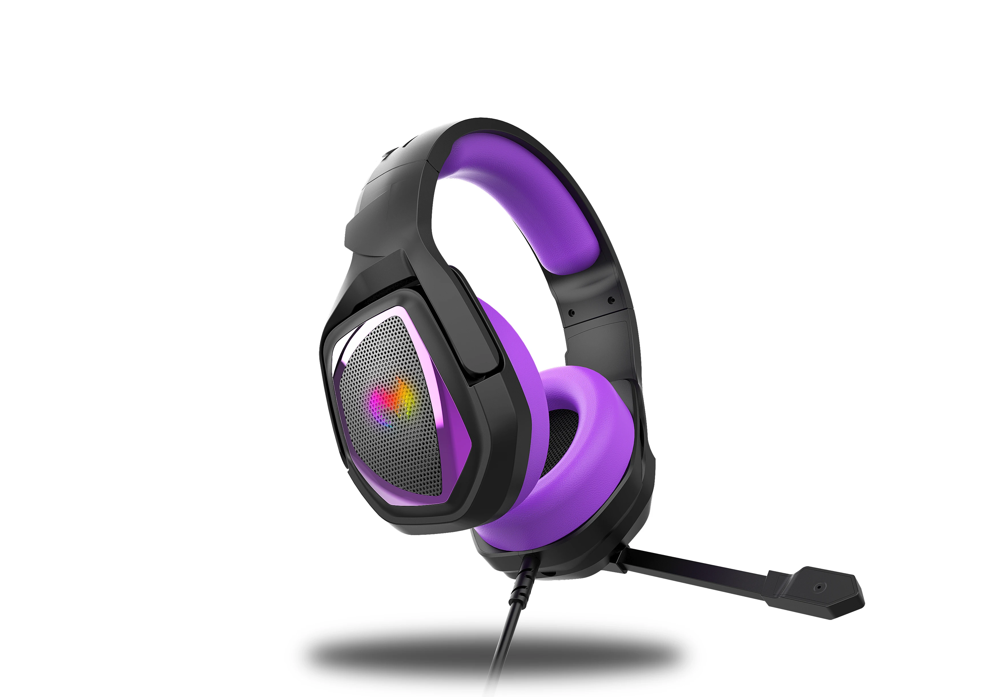 50mm Nature Sound Black Or Blue Banding Cheap Earphones Headphones Wire Headsets