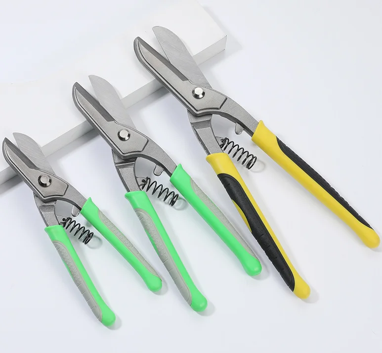 German industrial Cutting Metal Sheet Cutting Shears Heavy Duty Metal Cutter Long Straight  Metal Shears