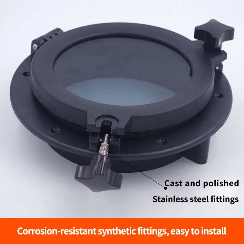 Oval Round square ABS Frame Anti-aging and Anti-corrosion Marine Porthole