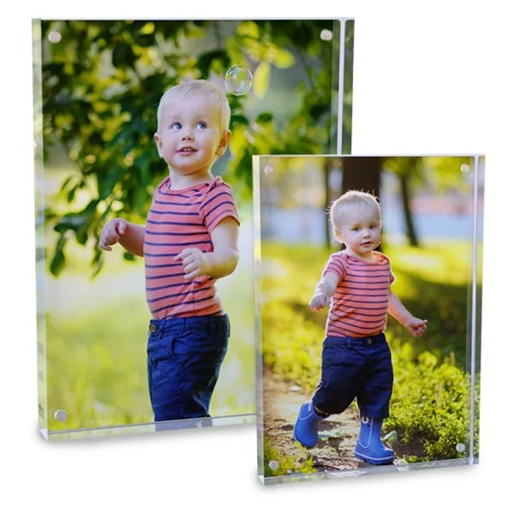 Идеально подходит для семейного фото или для фирменного бренда акрилового стеклянного стола