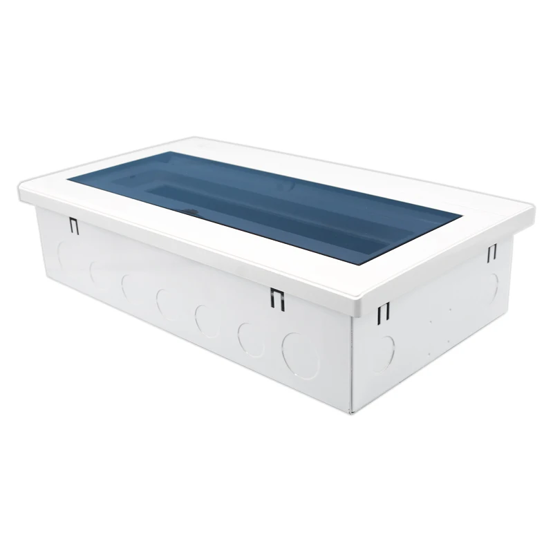 Factory 4 16 20Way Electrical Equipment ABS Enclosure Iron Bottom outdoor Panel Board MCB Power Distribution Box For Breaker Box