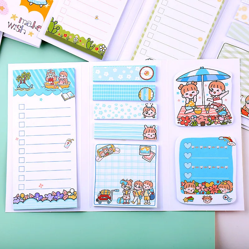 Sticker Note Super Sticky Notes for Self Sticky Notes Pad Bright Post Colorful Big for Office