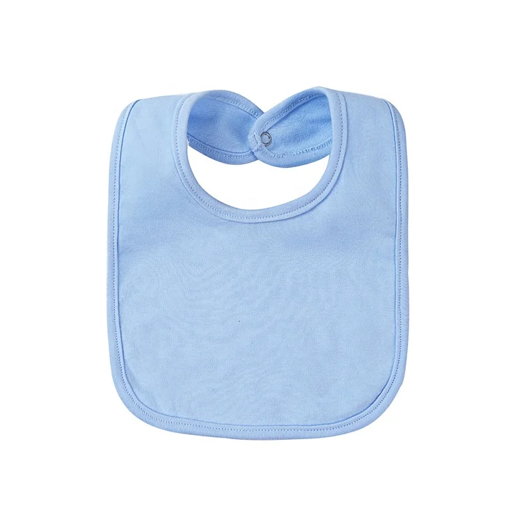wholesale custom red color cotton bibs baby set bibs for eating drooling teething