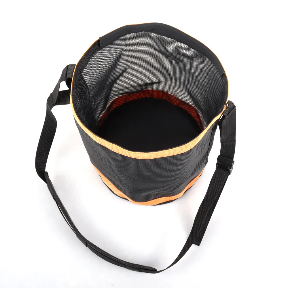 Horse Feed Bag Heavy Duty Nylon Mesh Grain Feed Bag Adjustable Breathable Feed Rite Bag