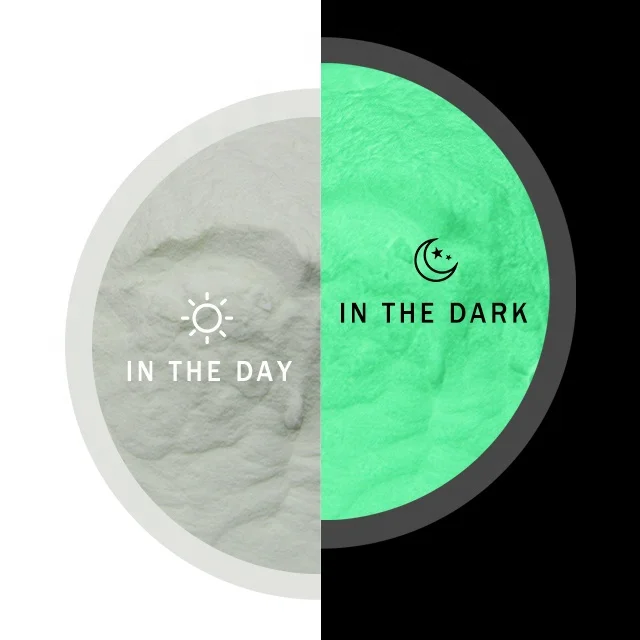 first order discount for new customers 4 colors for ink and paint photoluminescent pigment powder glow in the dark powder