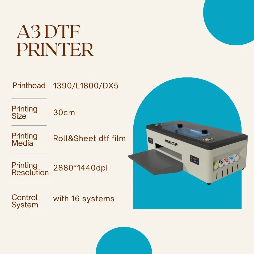 Top-Ranking Products L1800 Printer Dtf A3 For Fabric Printing