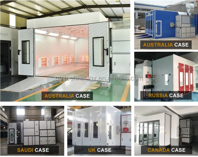 Factory price spray booth painting station car body paint machine for hot sale