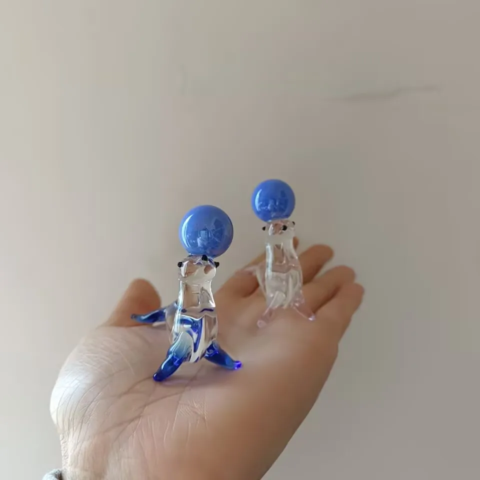 Стеклянная Статуэтка животных