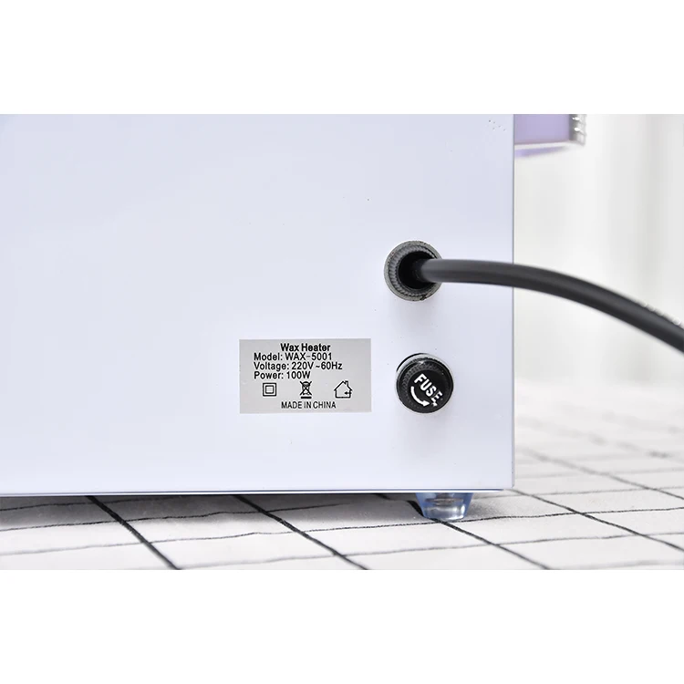 Wax Warmer Heater Set Hair Removal Wax-melt Machine Waxing Kit Beans Depilatory Paraffin 10 Wood Sticks Calentador