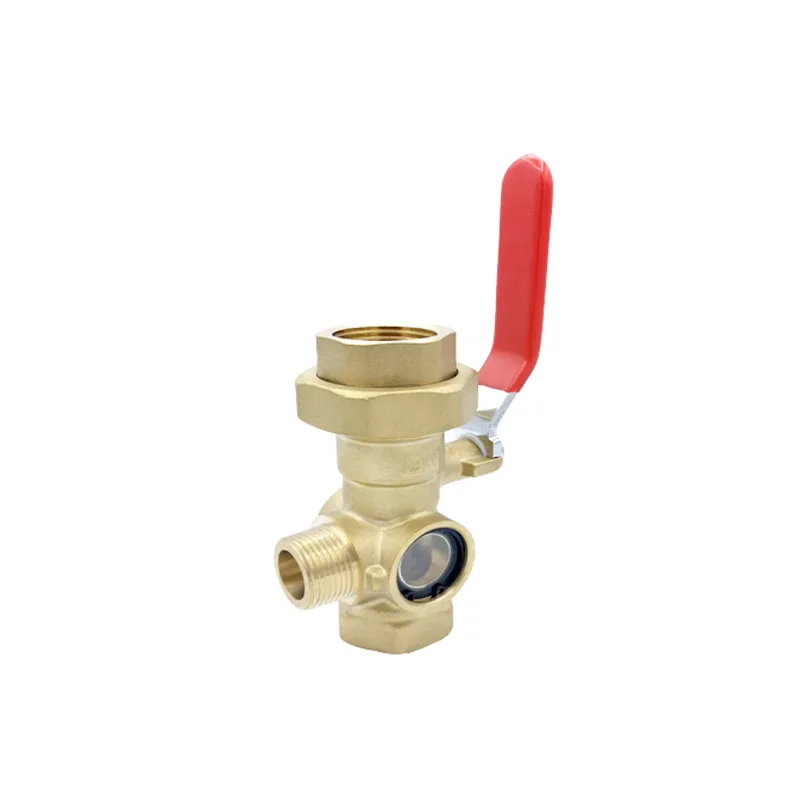 Brass Forged Test & Drain Hydrant Valve for Firefighting Hydrant System Sight Glass Economic Model Made in China