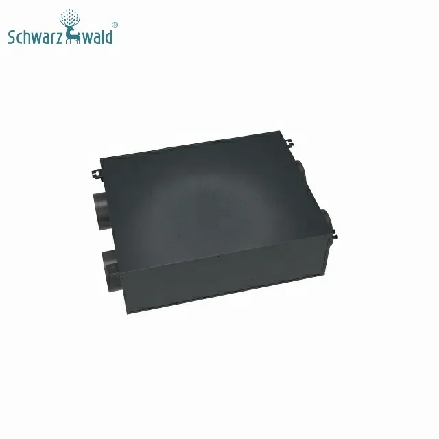 Ceiling Mounted HRV Fresh Air Exchanger Room Ventilation Systems With Heat Recovery